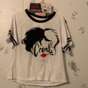 Disney Cruella 3 Piece Set M(8/10)